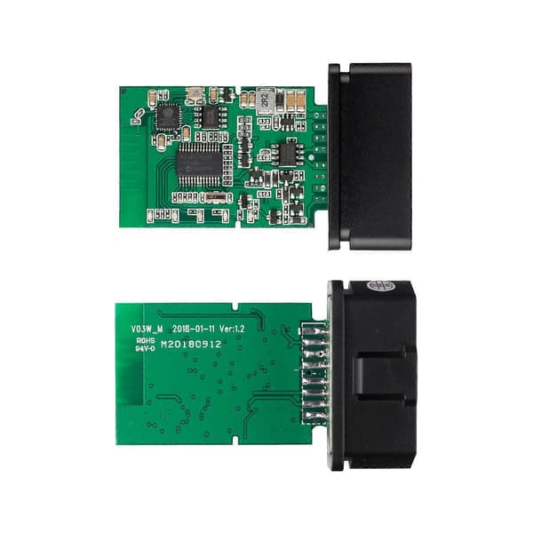 OBD II ELM327 WiFi Bilfejldiagnoseværktøj PIC25K80 Chip