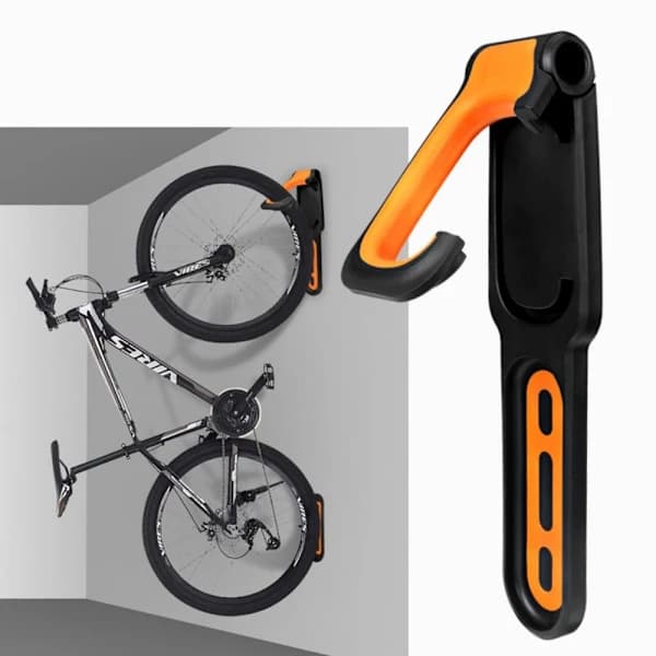 Cykelvægbeslag Mountainbike Stativ SORT sort