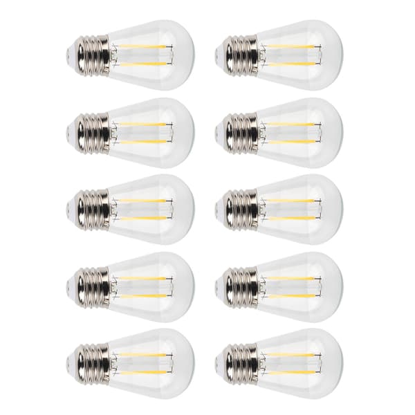 S14 LED-lamppu E27 2700K himmennettävä vintage Edison-lamppu 2W korkea CRI