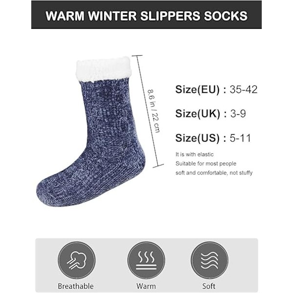 Tofflor Tofflor Varma Sockor Tofflor Sockor Vinter Tjocka