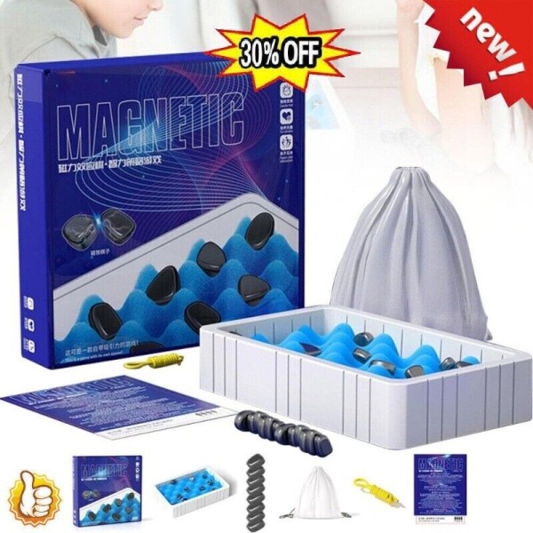 Ferromagnetisk magnetisk sjakkspill Plastic Interactive Magnet Brettspill UK HOT