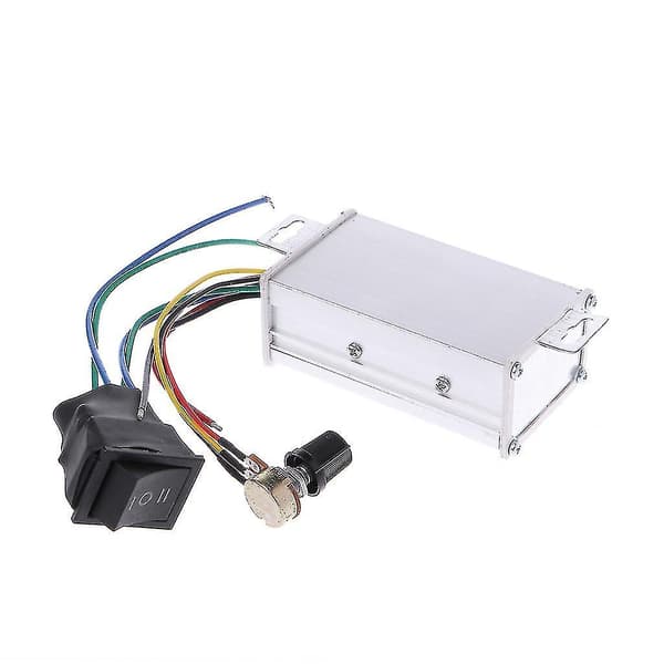 DC 12V 24V 36V 48V Mykstart Reversibel Motor Hastighetskontroller PWM Kontroller