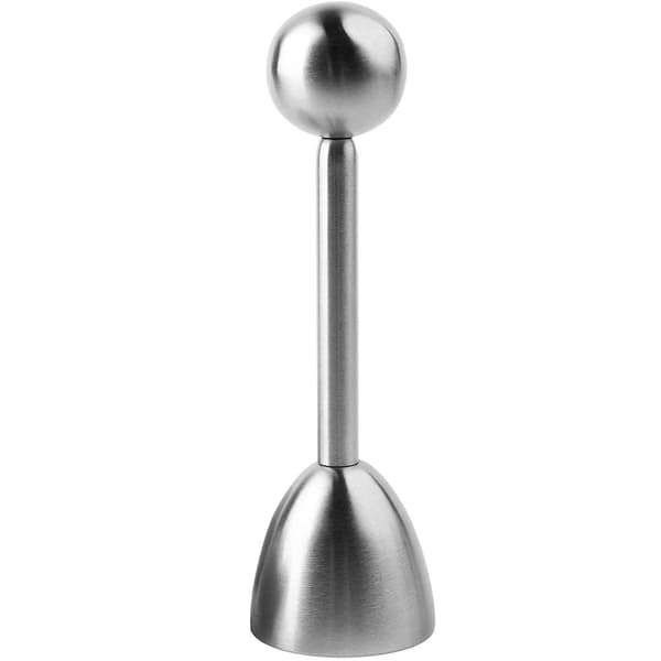 Eggetopper / Eggeåpner - Rustfritt stål Silver silver