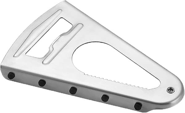 Boksåpner for hånd, boksåpner for glass, rustfritt stål, trekantet boksåpner
