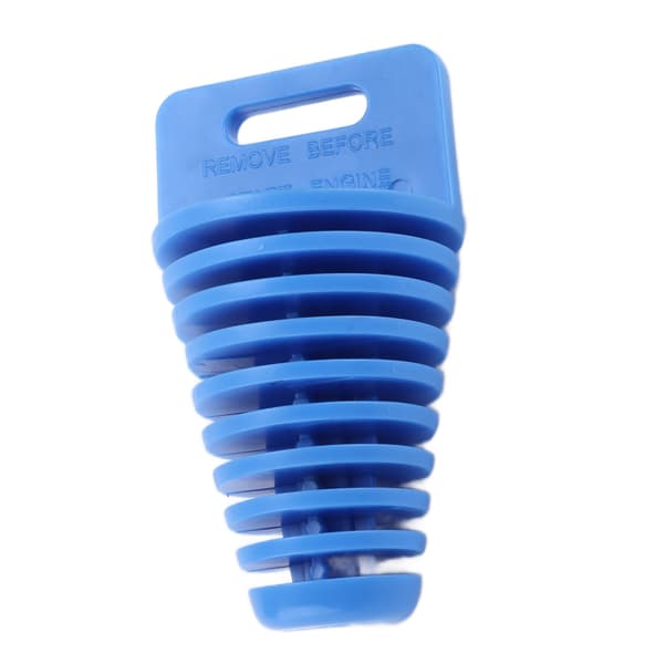 Motorcycle Exhaust Pipe Plug Rubber Packing Wash Plug Blue Waterproof Exhaust Silencer Plug