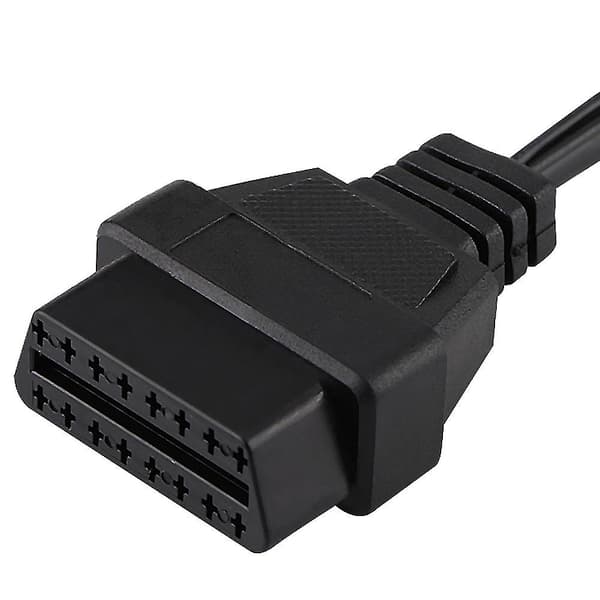 3-bens til 16-bens OBD2-adapterstik Diagnostisk kabel til Fiat Alfa Lancia