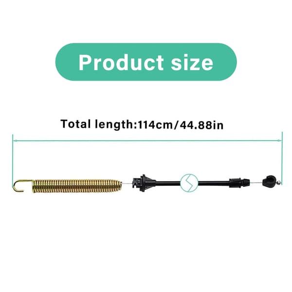 [LD]Replacement Mower Clutch Cable Compatible with 169676 532169676 532175067