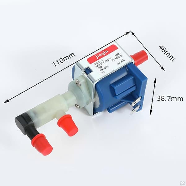 Jypc-3C Elektromagnetisk Pump Solenoid Vibrerande Robust Professionell för Sopning