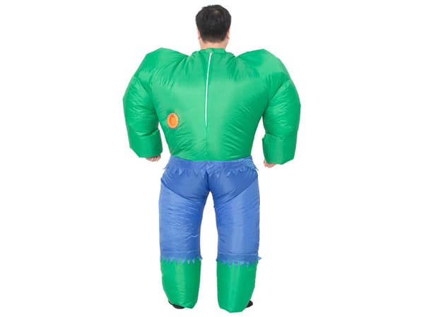 Uppblåsbar Hulk-dräkt