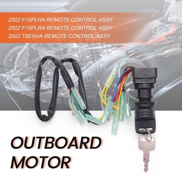 Ignition Switch Key Assembly For Outboard Motor Control Box 703-82510-43-00