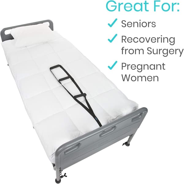 Bed Ladder Assist, Pull Up Assist Device with Handle Strap, Rope Ladder Aid