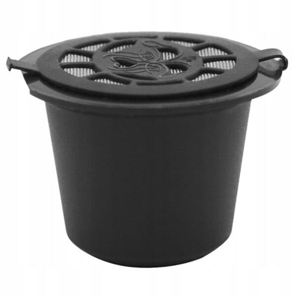 Reusable Coffee Capsules Nespresso, 5-pack black black