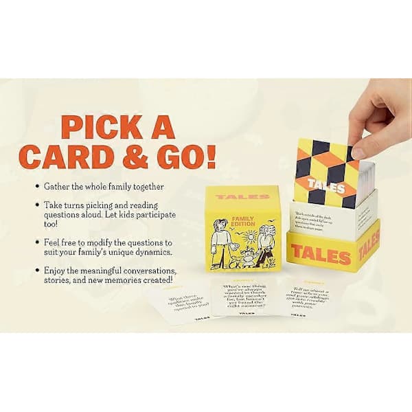 TALES 150 Keskustelukortit Perheversio 2 kpl 2pcs