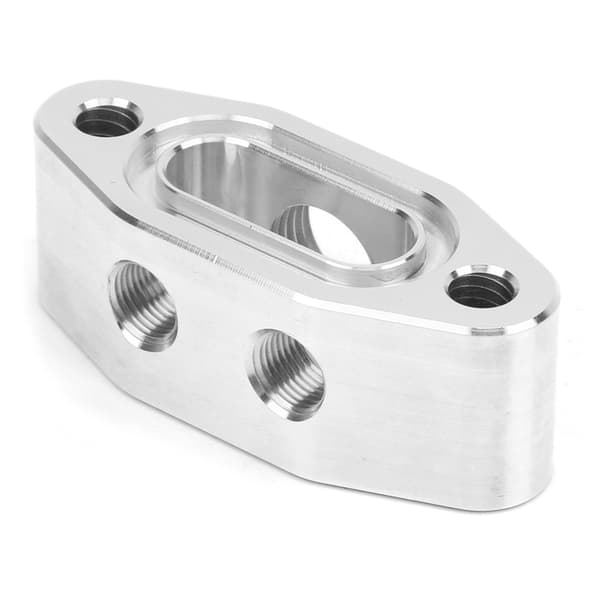 Oil Pressure Sensor Relocation Adapter Plate Car Accessory Fits LS Truck M16‑1.5 Thread