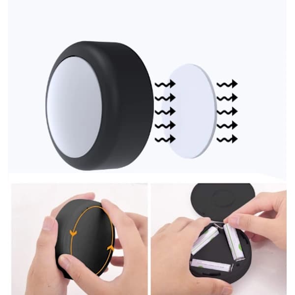 LED-spotlights 13 colors dimmer remote control 3-pack