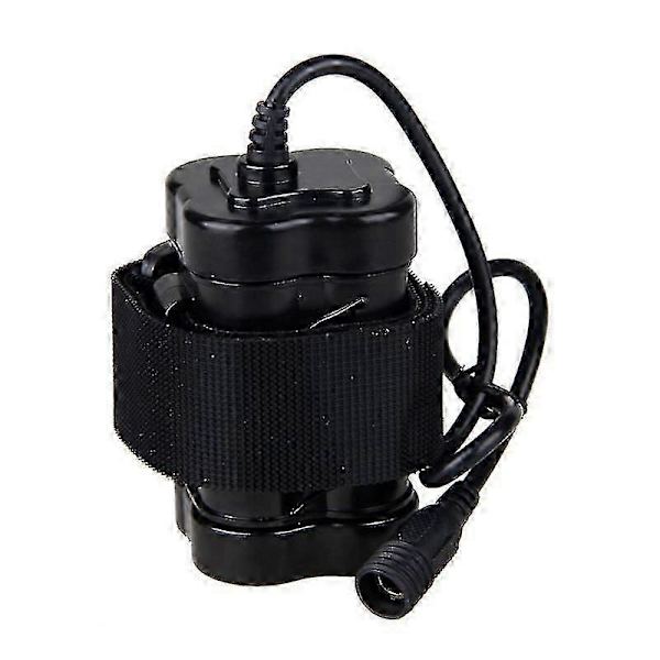 8.4V 12000mAh Uppladdningsbart Batteripaket 4 X 18650 Batteri För Pannlampa Cykelbelysning