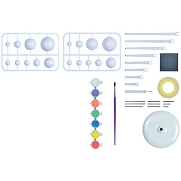 Nio Planet Model Puslespil Solsystem Samlet Planetarisk Instrument