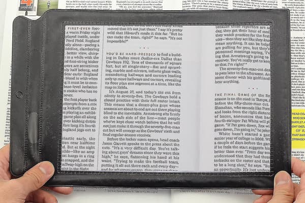 A4 Full Page Magnifying Sheet Large Magnifier Reading Aid