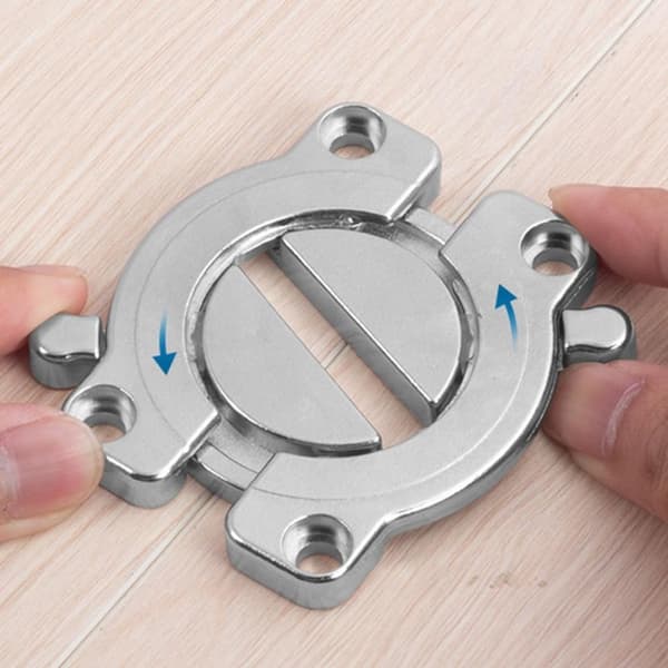 Bordstilkobling - tretilkobling - sinklegering - spisebordstilkoblinger - svingbart bordtilbehør_yu