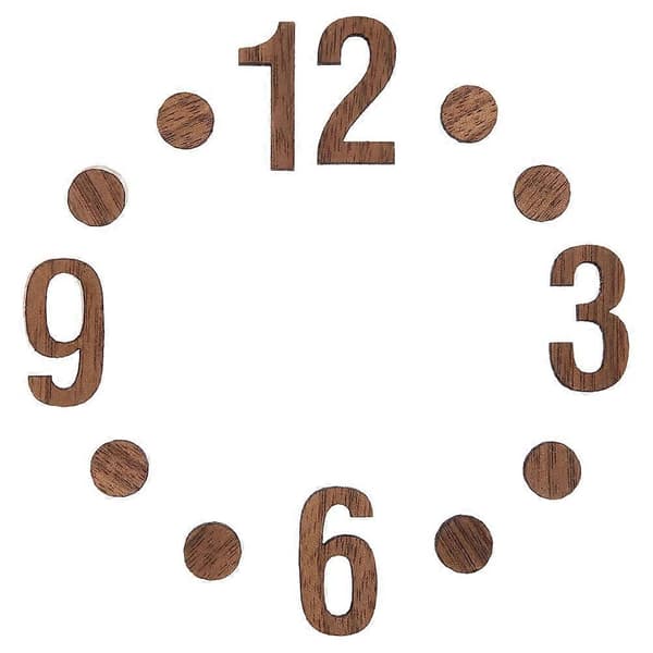 1 sæt ur-numre, urtilbehør, ur-erstatningsnumre, DIY ur-numre