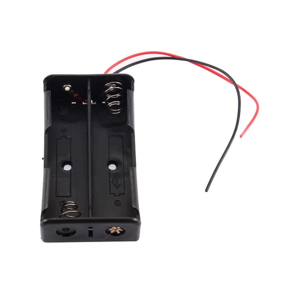 18650 Rechargeable Battery Holder Storage Box Case with Lead
