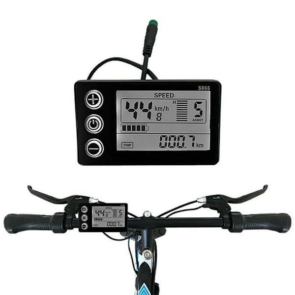 E-bike LCD Display Scooter Electric Bicycle Meter MTB Speedometer[XJ]