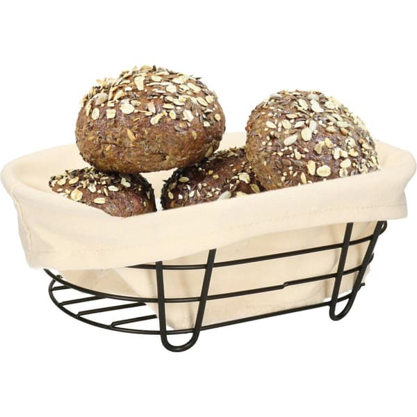 Stylish Bread Basket: Practical, Versatile & Easy to Clean Grädde beige