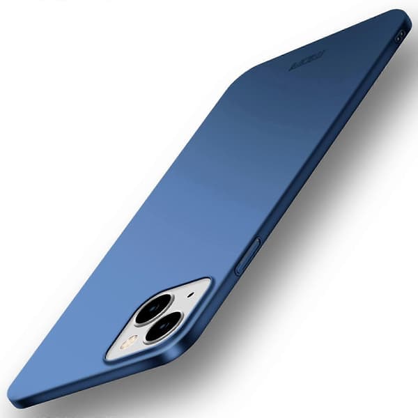 Mofi Frosted PC Ultratynt Hardt Deksel til iPhone 15 Pro Blå Blue