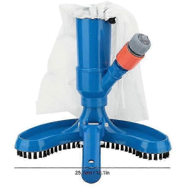 Mini Jet Pool Vacuum Cleaner with Portable Quick Cleaning Suction Nozzle with Brush