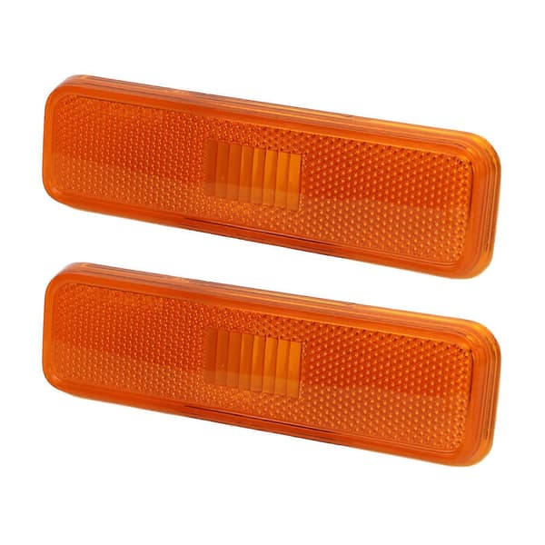 2x Forreste sidemarkeringslys, kompatible med Dodge Aspen 1976-1979, rav-FX-
