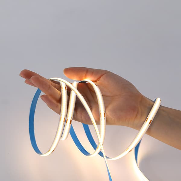 12V COB LED-stripe Varmhvit 3000K 320LED/M 8M