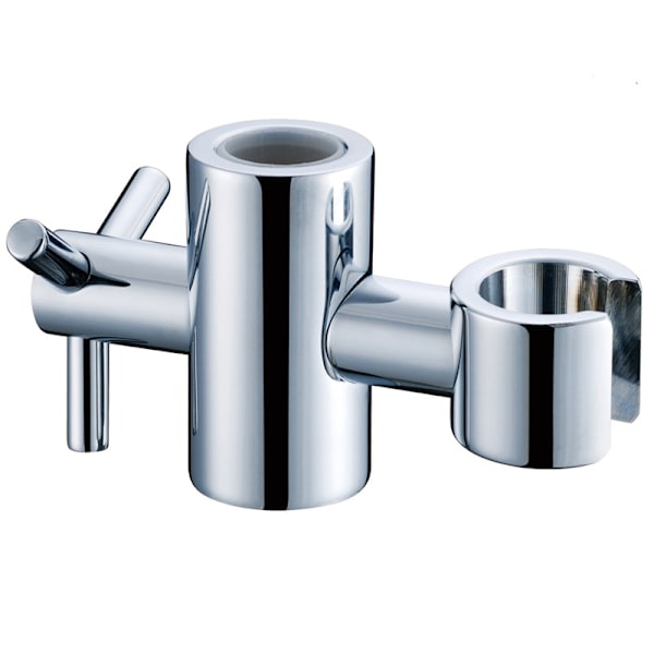 24/25 mm Slide Bar Replacement Shower Head Holder - Adjustable Height and Angle - Solid Brass