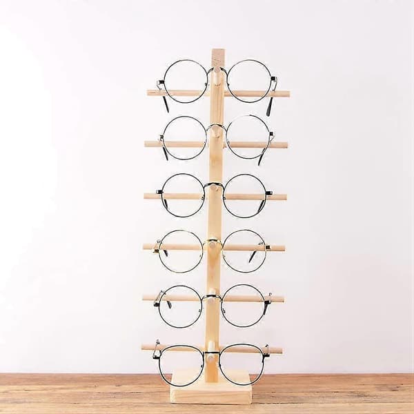 Creative Wooden Stand for Sunglasses