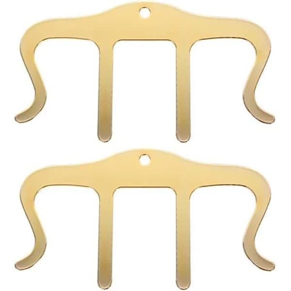 2 st Notklämmor Musikbladshållare Notmappar för Piano, Gitarr, Violin, Spelande Instrument och Läsning