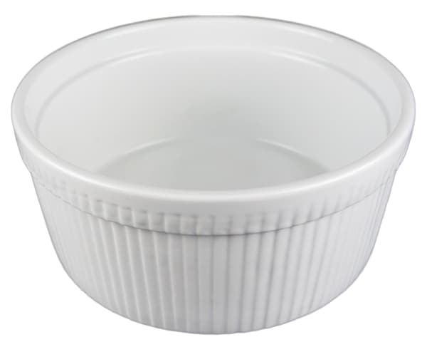Large Porcelain Soufflé Dish - 4 Pack Vit 6000