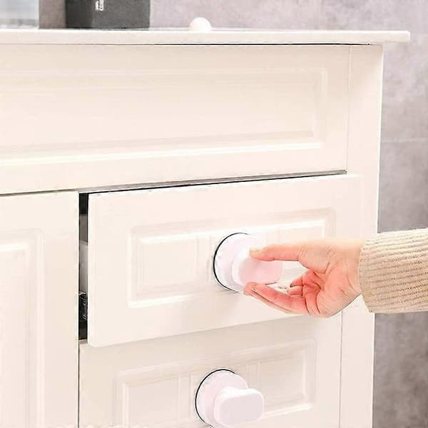 2 X Strong Suction Cup Handle Suction Cup Armrest Movable Glass Handle For Bathroom Cabinet Drawer [DB]