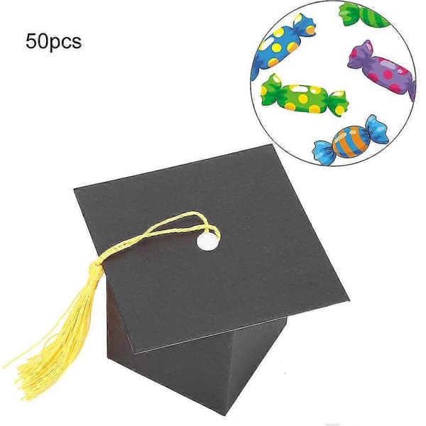 Graduation Celebration Bachelor Hat Doctor Hat Candy Box Birthday Gift