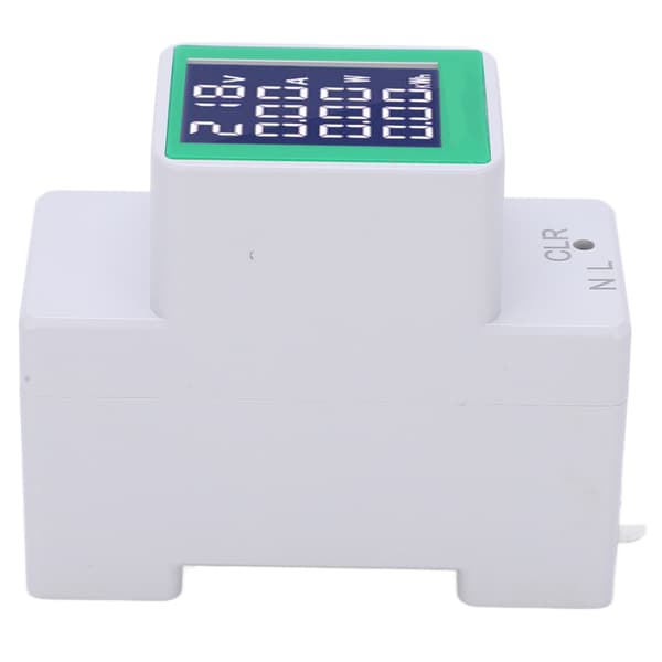 PZEM‑008 LCD digitalt display amperemeter voltmeter multifunksjonell skinne wattmeter AC 50‑300V