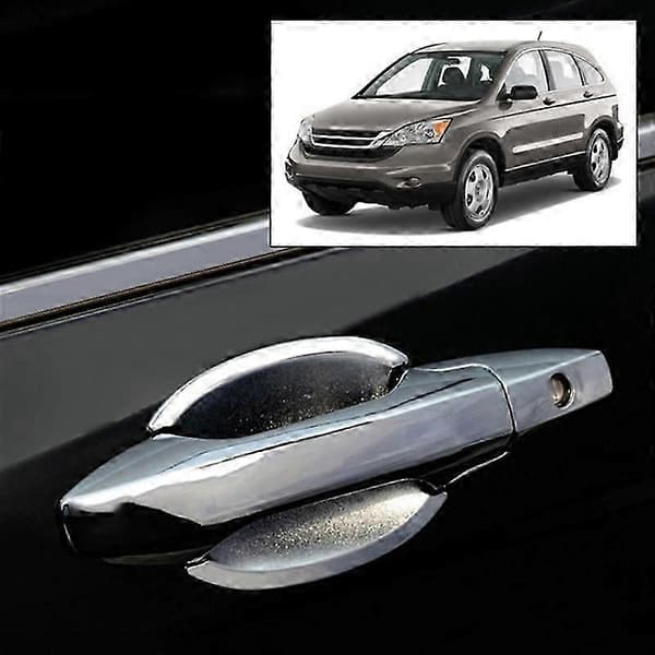 Dørhåndtakskopp-beskyttelse for Honda CR-V 2007-2011, ABS, Sølv, 4 stk