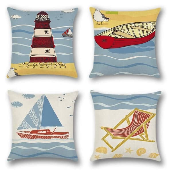Pillowcase, decorative square pillowcases, pillowcases for sofa, car, bedroom, indoor, outdoor