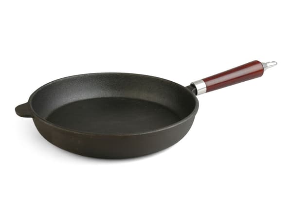 Støbejernspande 28 cm Svart black