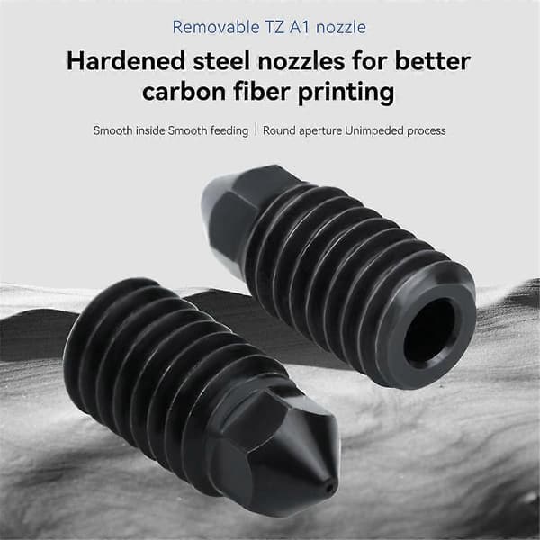For Bambu Nozzles, Upgraded to 500 High-Temperature Wear-Resistant and Removable for A1Mini 3D Printer
