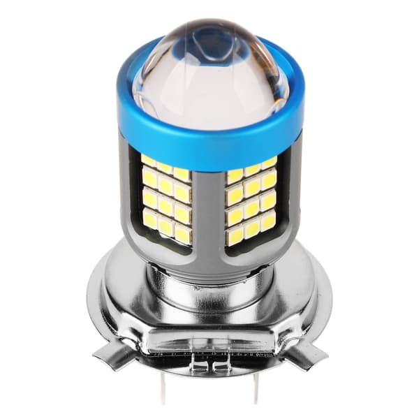 LED Motorcycle Headlight Bulb White High Brightness Wide View Aluminum Alloy Motorcycle Front Light Bulbs H4