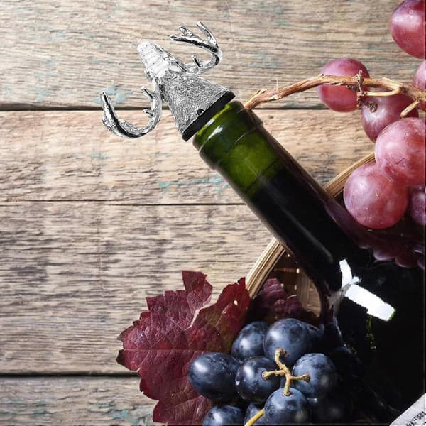 Vinsjenker med elegant hjortehode, tut i rustfritt stål, rask lufting og lekkasjesikker forsegling