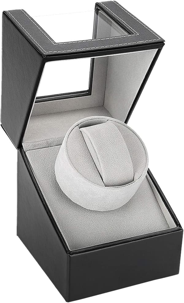 Automatic Watch Winder, Dustproof Box, Single Automatic Mechanical Watch Winder