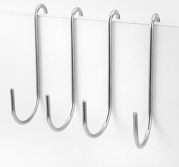 20-pack 5,8 cm Tunga S-formade Hängande Krokar för Kök, Badrum