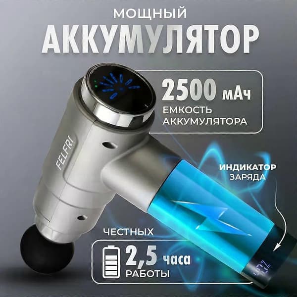 Portable Massage Gun, Percussion Technology Offers Intense Stimulation, Quiet Brushless Motor, Adjustable Gears For Instant Professional Massage