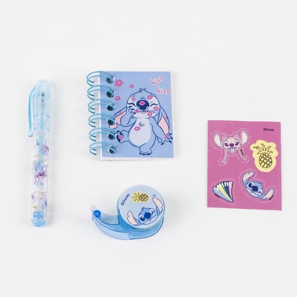 Stitch Mini -reppu ja paperitavarasetin