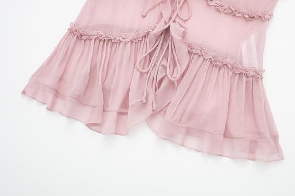 Women's semi-transparent blouse