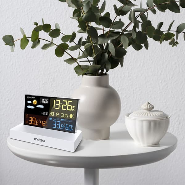 METEO SP110B vejrstation med DCF, hvid